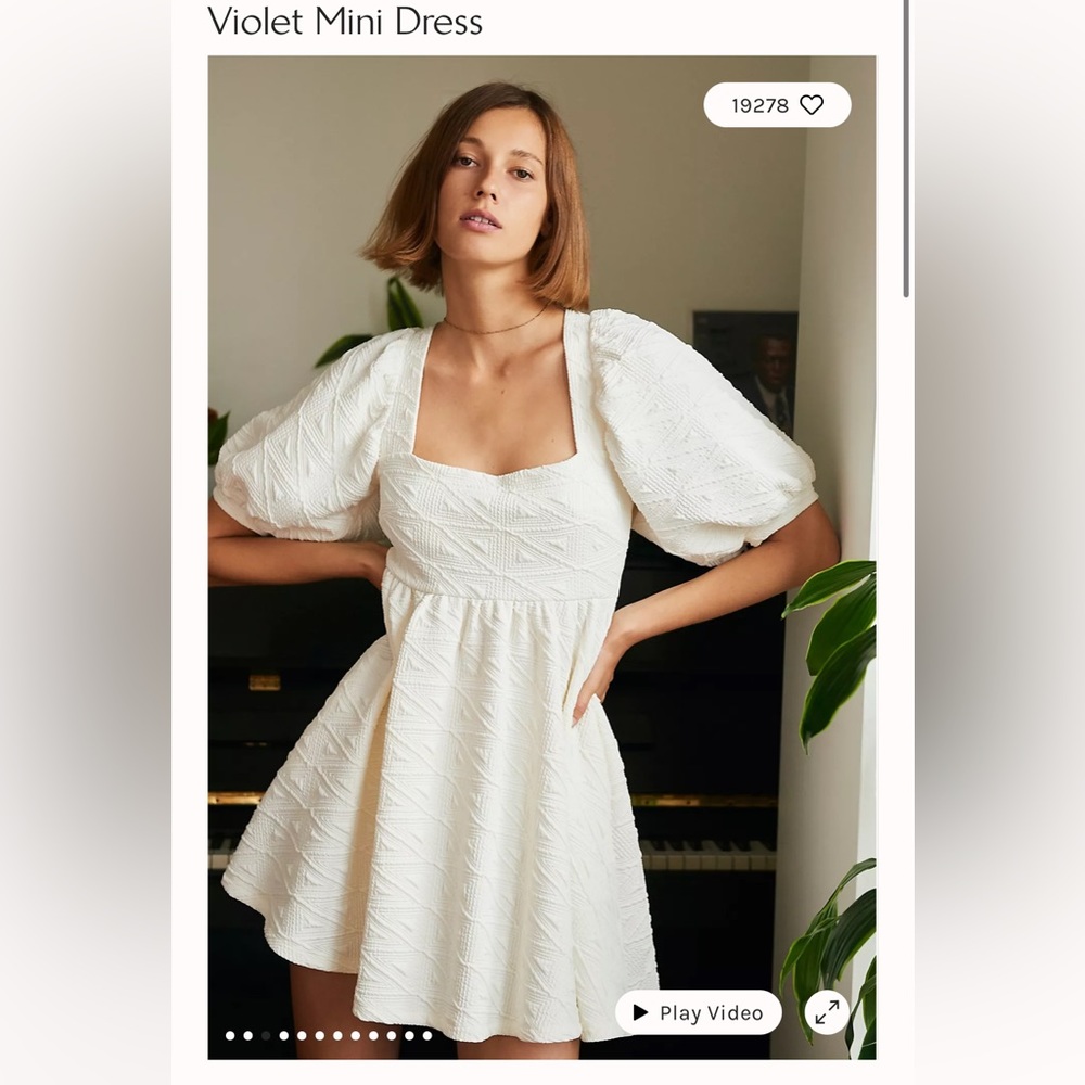 Free People Violet Mini Dress